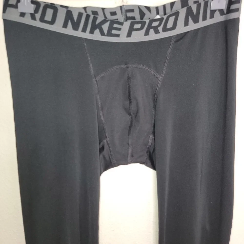Nike Dri-fit Black Athletic Tights Pants Size Large